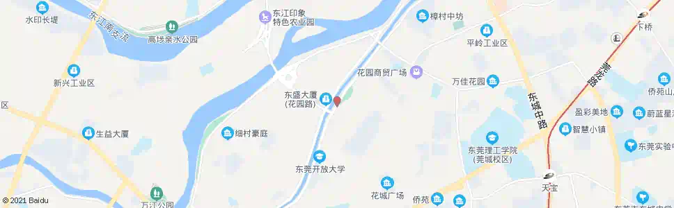 东莞梨川桥_公交站地图_东莞公交_妙搜公交查询2025