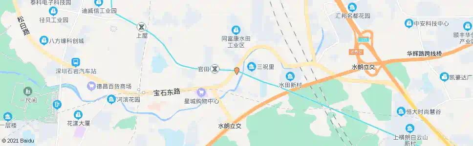 东莞宝燃油站_公交站地图_东莞公交_妙搜公交查询2025