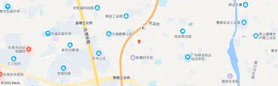 东莞石羊街_公交站地图_东莞公交_妙搜公交查询2025