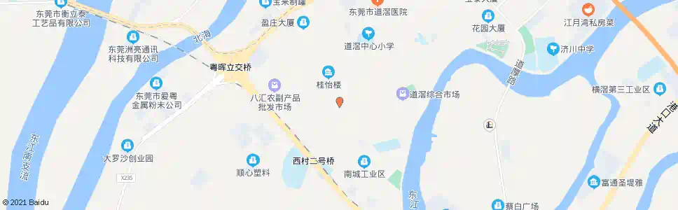 东莞永庆村委会_公交站地图_东莞公交_妙搜公交查询2025