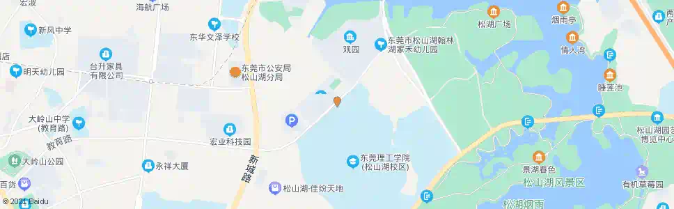 东莞理工后门_公交站地图_东莞公交_妙搜公交查询2025