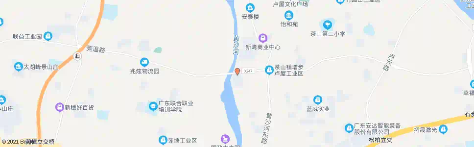 东莞卢屋首屋尔_公交站地图_东莞公交_妙搜公交查询2025