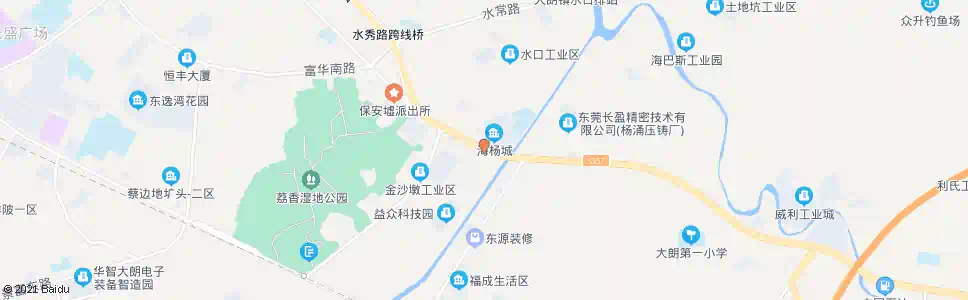 东莞金沙墩_公交站地图_东莞公交_妙搜公交查询2025