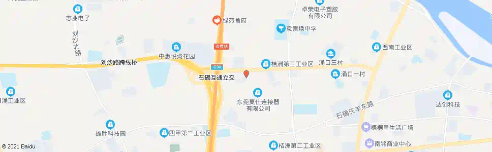 东莞西沙中派出所_公交站地图_东莞公交_妙搜公交查询2025