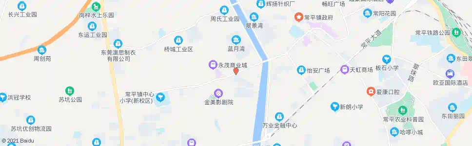 东莞金美花园_公交站地图_东莞公交_妙搜公交查询2025