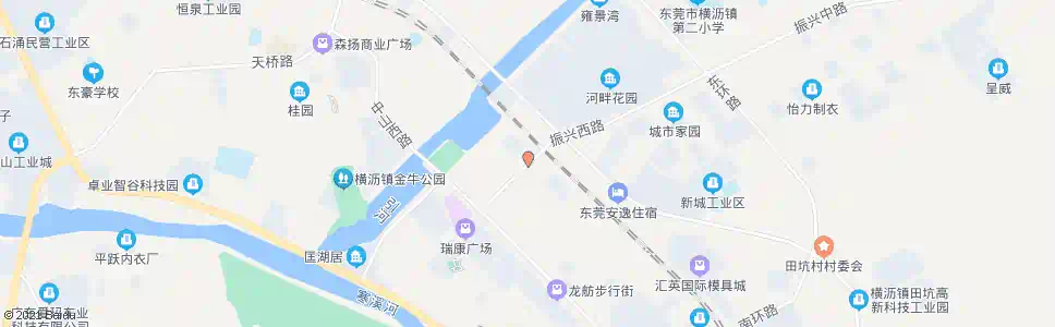 东莞振兴市场_公交站地图_东莞公交_妙搜公交查询2025