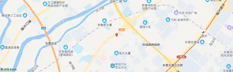 东莞周溪路口_公交站地图_东莞公交_妙搜公交查询2025