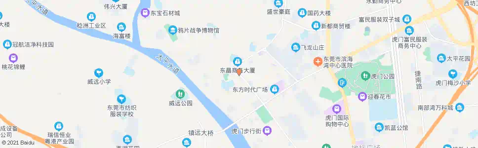 东莞虎门医院_公交站地图_东莞公交_妙搜公交查询2025