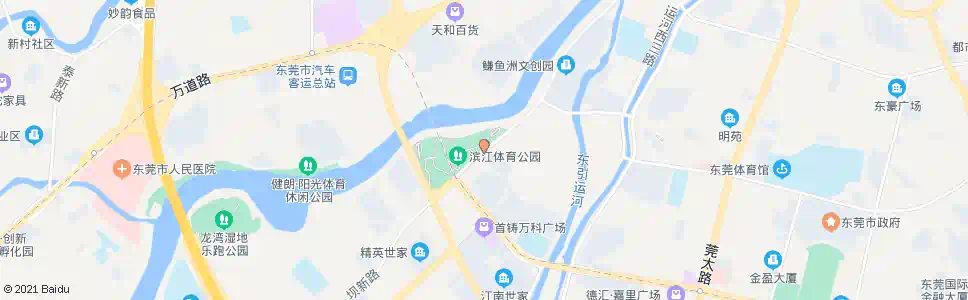 东莞坝新苑_公交站地图_东莞公交_妙搜公交查询2025