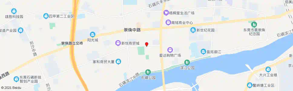 东莞石碣城区居委会_公交站地图_东莞公交_妙搜公交查询2025
