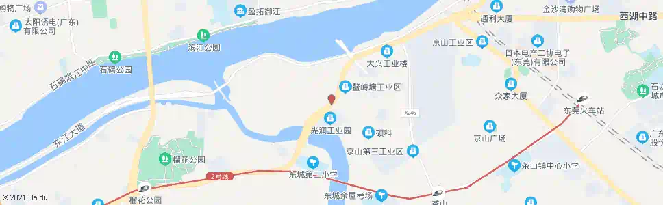 东莞鳌峙塘_公交站地图_东莞公交_妙搜公交查询2025
