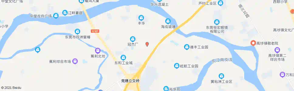 东莞西田村_公交站地图_东莞公交_妙搜公交查询2025