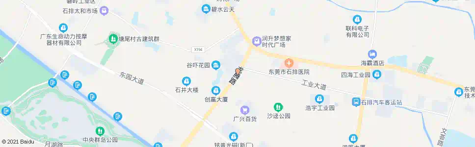 东莞利丰城市花园_公交站地图_东莞公交_妙搜公交查询2025