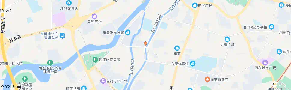 东莞坝头桥西_公交站地图_东莞公交_妙搜公交查询2025