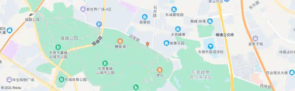 东莞虎英公园北_公交站地图_东莞公交_妙搜公交查询2025