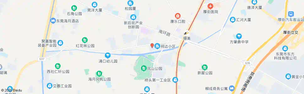 东莞南五_公交站地图_东莞公交_妙搜公交查询2025