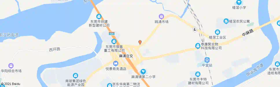 东莞川槎派出所_公交站地图_东莞公交_妙搜公交查询2025