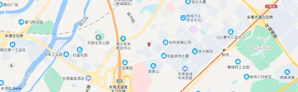 东莞黄金路中_公交站地图_东莞公交_妙搜公交查询2025