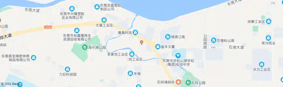 东莞横山工业区_公交站地图_东莞公交_妙搜公交查询2025