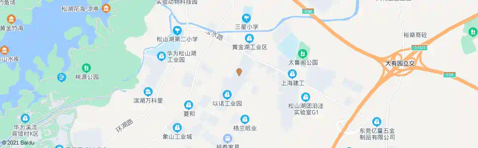东莞玮峰工业城_公交站地图_东莞公交_妙搜公交查询2025