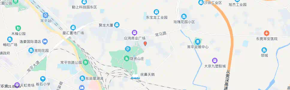 东莞聚富花园_公交站地图_东莞公交_妙搜公交查询2025