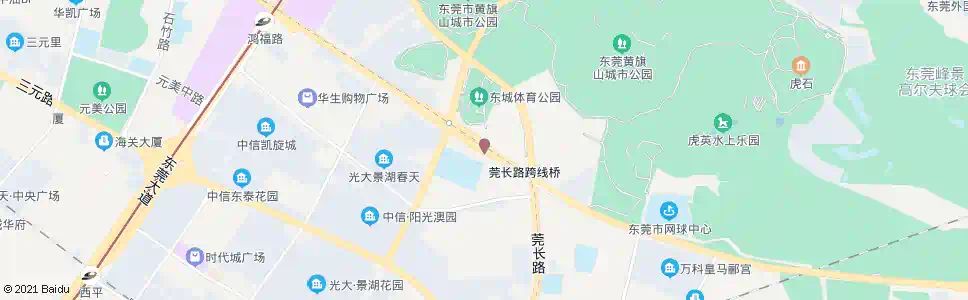 东莞鸿福东路东_公交站地图_东莞公交_妙搜公交查询2025