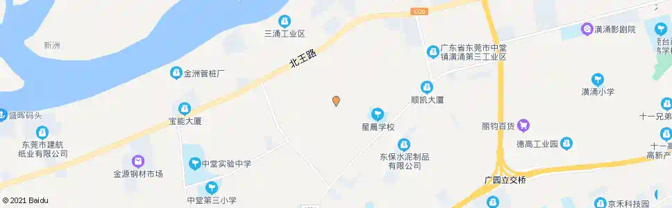 东莞三涌村_公交站地图_东莞公交_妙搜公交查询2025