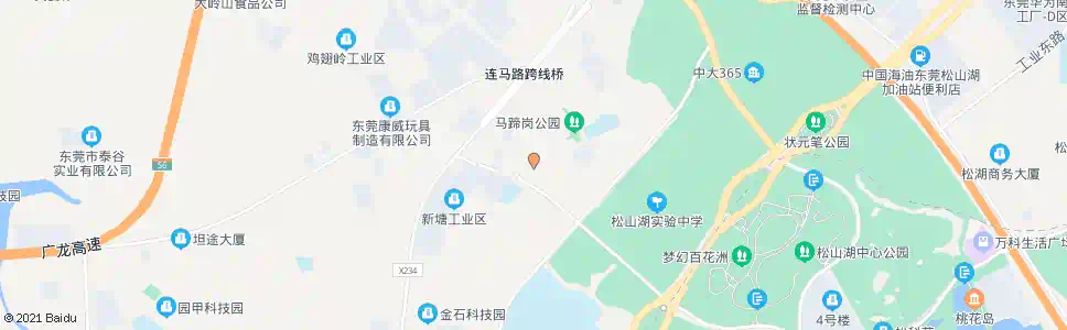 东莞马蹄岗三队_公交站地图_东莞公交_妙搜公交查询2025
