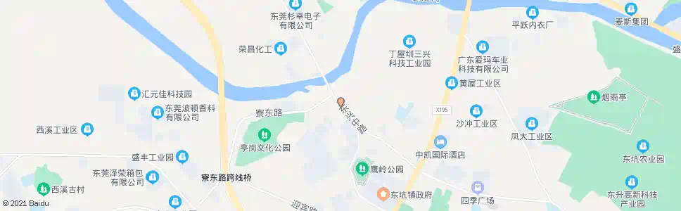 东莞银都市场_公交站地图_东莞公交_妙搜公交查询2025