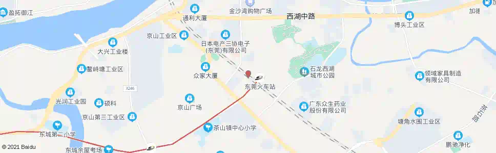 东莞吴家涌_公交站地图_东莞公交_妙搜公交查询2025