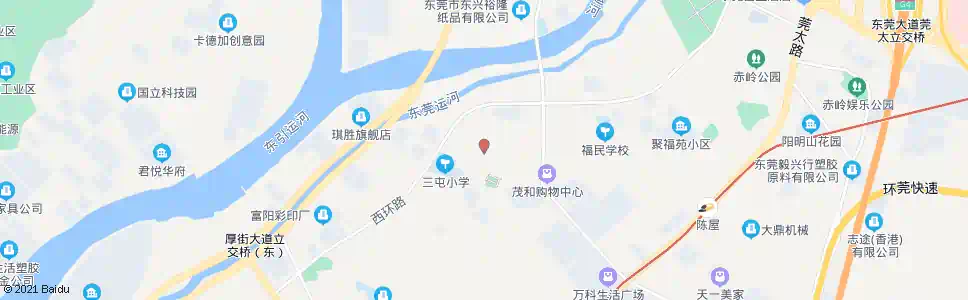 东莞上屯站_公交站地图_东莞公交_妙搜公交查询2025