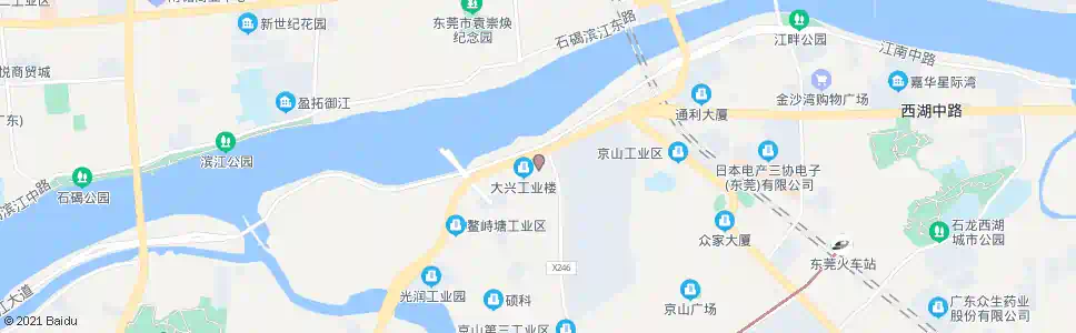 东莞丽江豪园西_公交站地图_东莞公交_妙搜公交查询2025