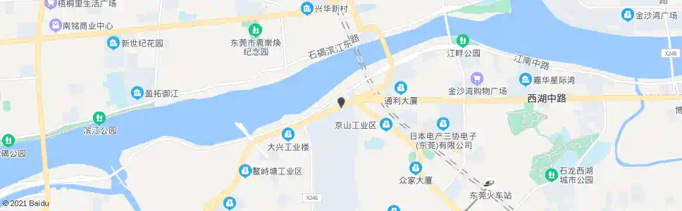 东莞茶山路口(莞龙路)_公交站地图_东莞公交_妙搜公交查询2025