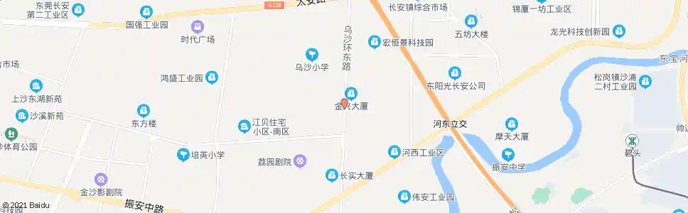 东莞社卫中心站_公交站地图_东莞公交_妙搜公交查询2025