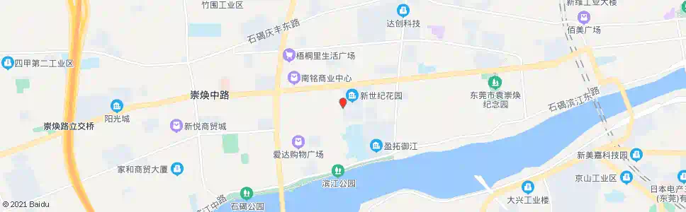 东莞发展银行_公交站地图_东莞公交_妙搜公交查询2025