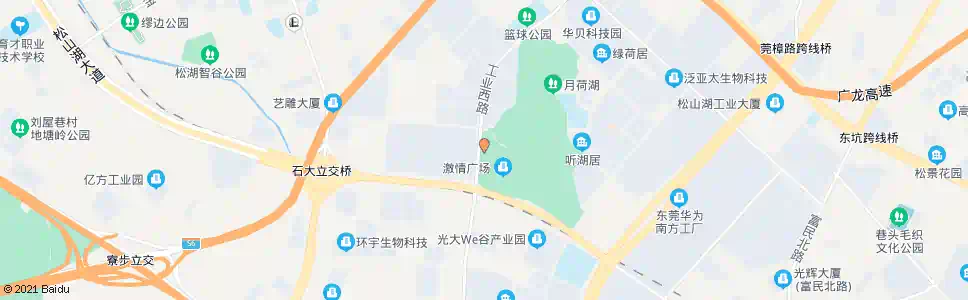 东莞创意生活城_公交站地图_东莞公交_妙搜公交查询2025
