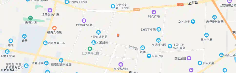 东莞聚贤居_公交站地图_东莞公交_妙搜公交查询2025