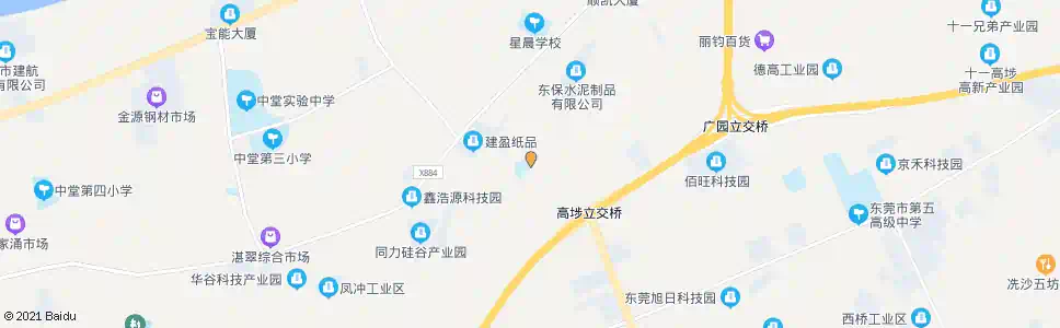 东莞保安围十一村_公交站地图_东莞公交_妙搜公交查询2025