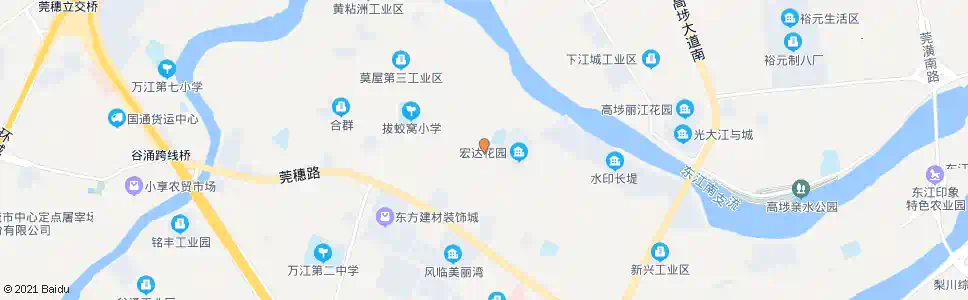 东莞莫屋村委_公交站地图_东莞公交_妙搜公交查询2025