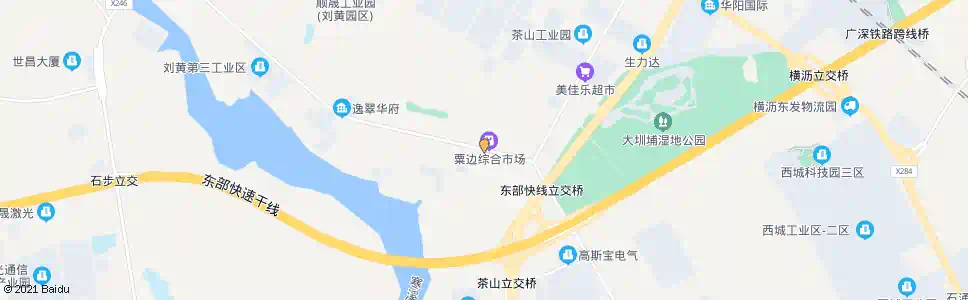 东莞粟边_公交站地图_东莞公交_妙搜公交查询2025