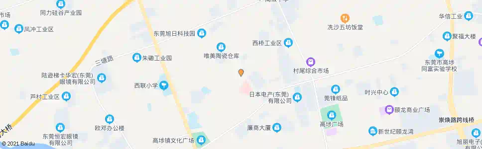 东莞创兴桥_公交站地图_东莞公交_妙搜公交查询2025