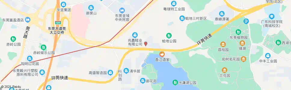 东莞南城政府蛤地公寓_公交站地图_东莞公交_妙搜公交查询2025