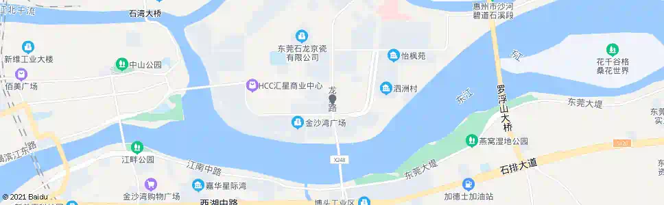 东莞龙升南路_公交站地图_东莞公交_妙搜公交查询2025
