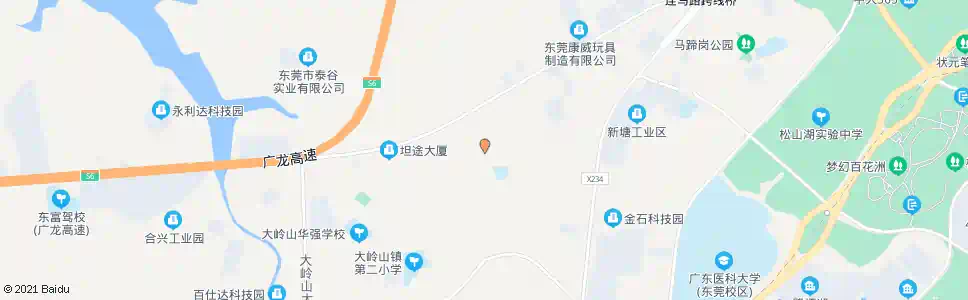 东莞新塘墟口_公交站地图_东莞公交_妙搜公交查询2025