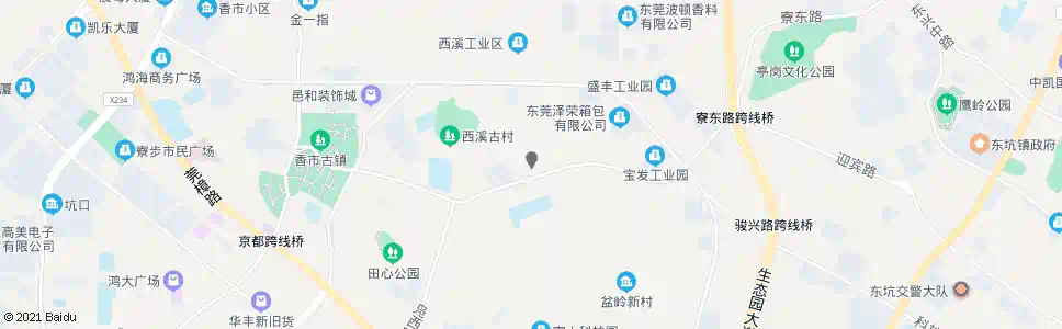 东莞西溪综合市场_公交站地图_东莞公交_妙搜公交查询2025