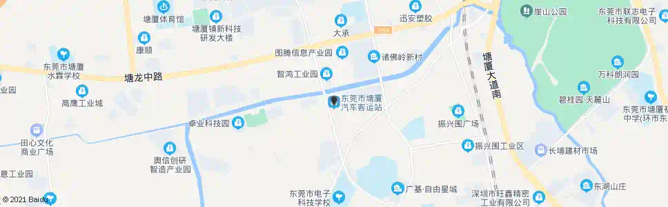 东莞塘厦汽车站(站外)_公交站地图_东莞公交_妙搜公交查询2025