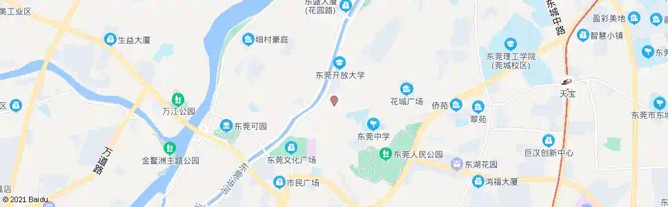 东莞新风路西_公交站地图_东莞公交_妙搜公交查询2025