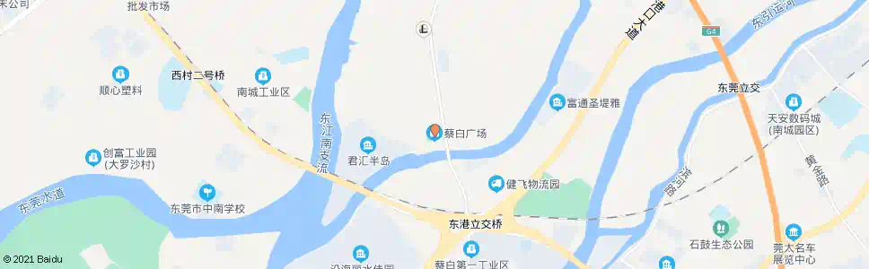 东莞蔡白_公交站地图_东莞公交_妙搜公交查询2025