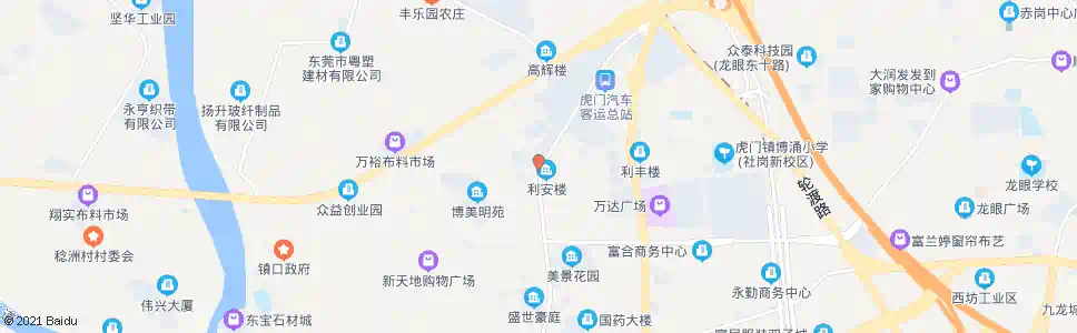 东莞意法电商城_公交站地图_东莞公交_妙搜公交查询2025