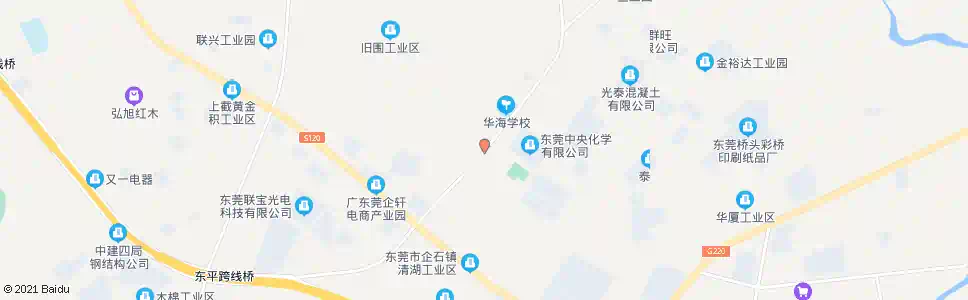 东莞清湖市场_公交站地图_东莞公交_妙搜公交查询2025